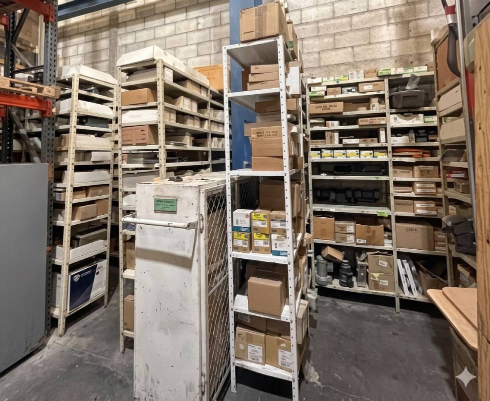 MRO, SPARE PARTS, AND CRIB ITEMS